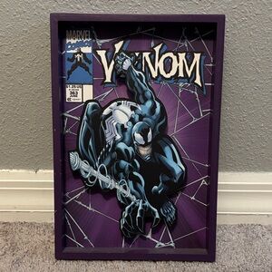 Marvel Venom Wall Art - Purple and Black